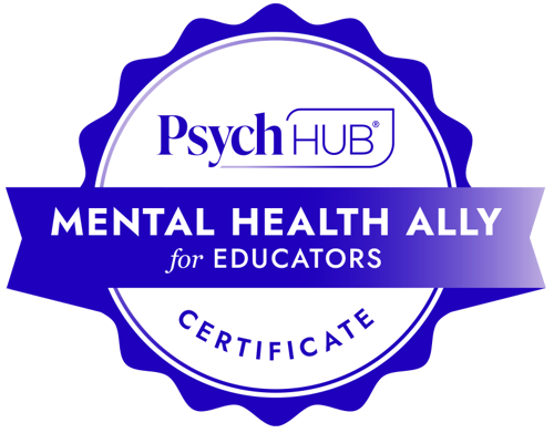 Mental Health Ally Certificate for Educators